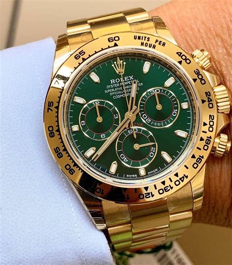 rolex goud groen|rolex gold watches.